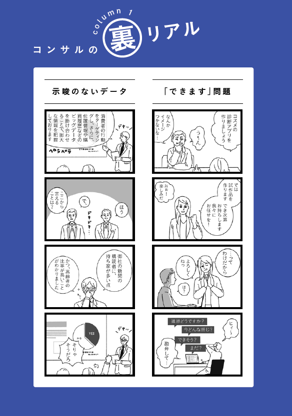 コンサル系の仕事「経営コンサルタント」ページの一部